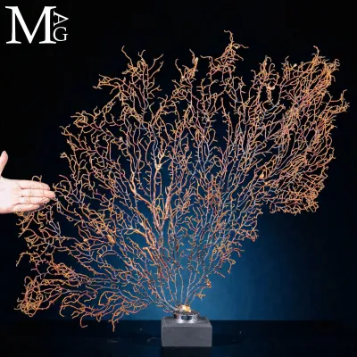 Gorgonia Nera Naturale – Scultura Marina di Design.