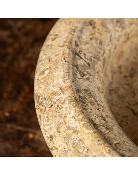 Portafrutta  con Sedimenti Fossili