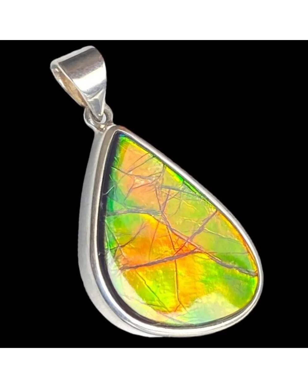 ciondolo con Gemma di Ammolite
