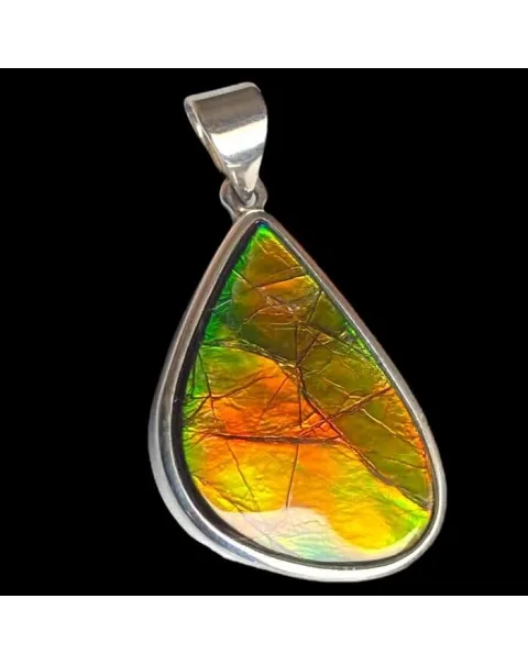 ciondolo con Gemma di Ammolite