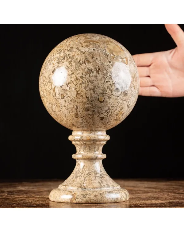Sfera in Diaspro Fossile
