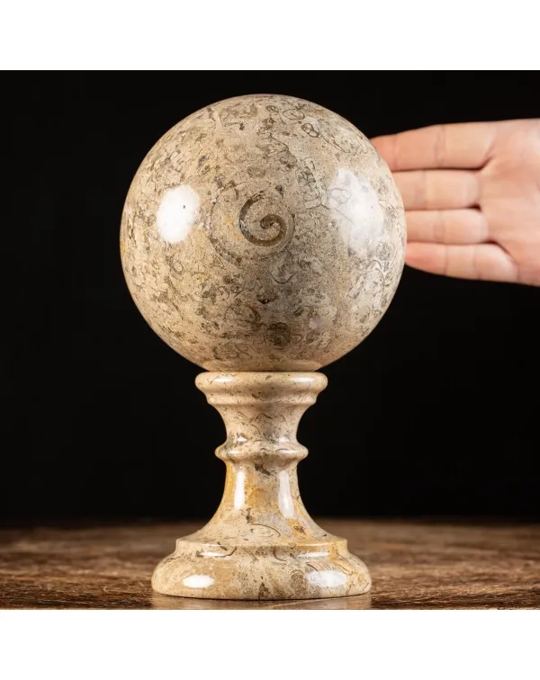 Sfera in Diaspro Fossile