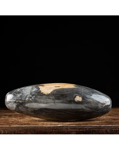 Ovale Legno Pietrificato