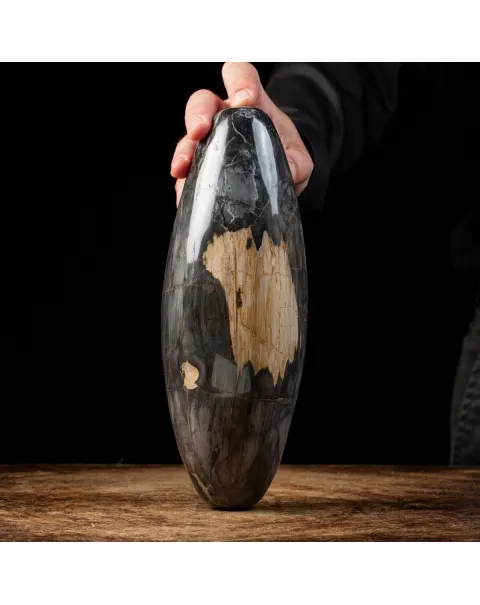 Ovale Legno Pietrificato