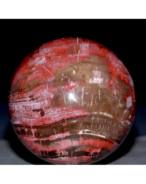 Sfera di Legno Fossile del Madagascar.