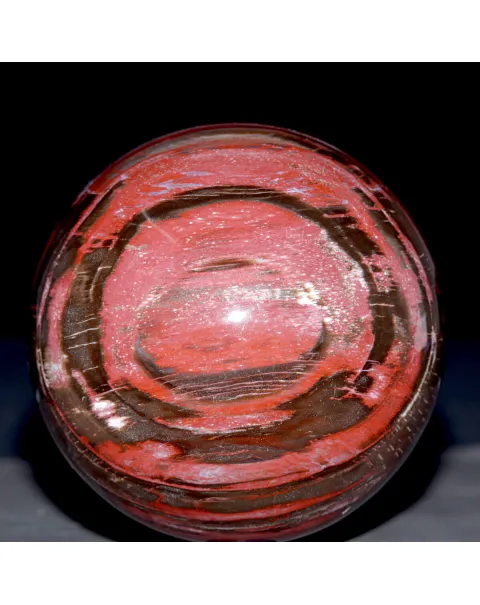 Sfera di Legno Fossile del Madagascar.