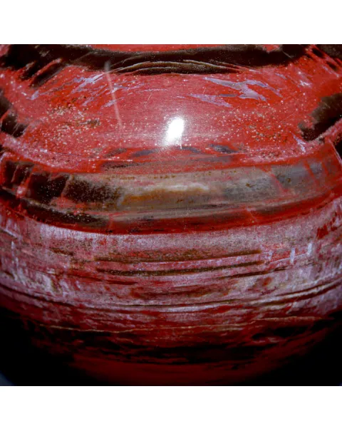 Sfera di Legno Fossile del Madagascar.