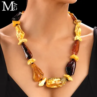 Collana d'Ambra Baltica: Eleganza della Natura.