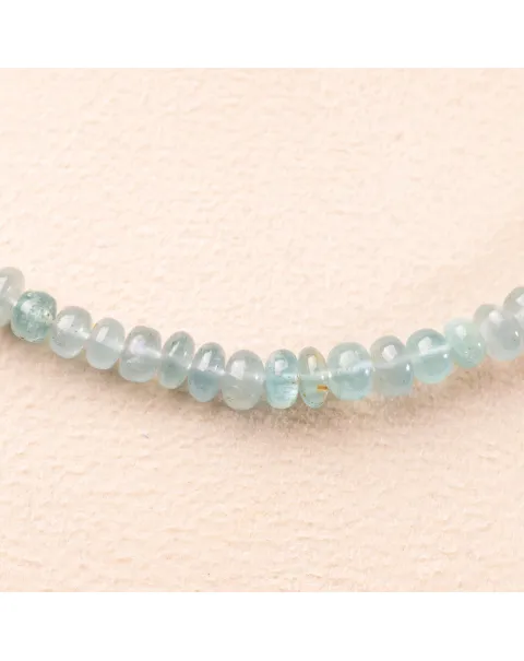 Collana di Berilli: Acquamarina e Eliodoro in Sfumature di Blu e Verde.