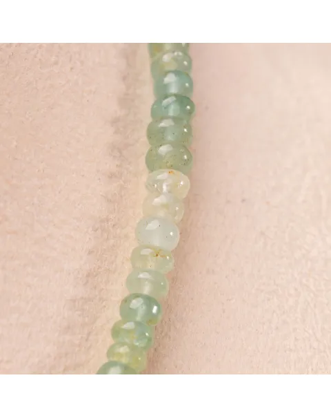 Collana di Berilli: Acquamarina e Eliodoro in Sfumature di Blu e Verde.