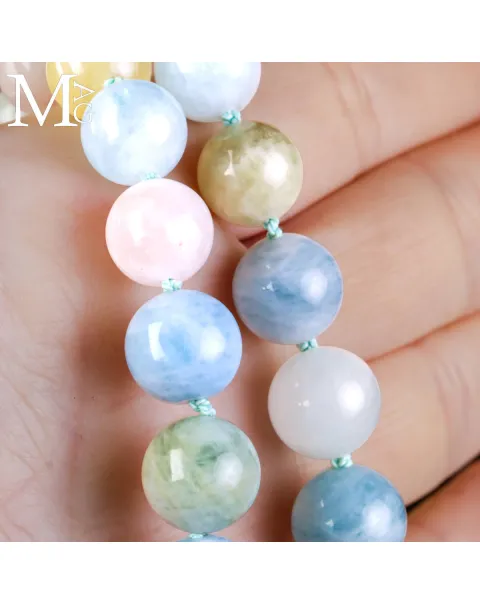 Collier Berilli: Acquamarina e Morganite