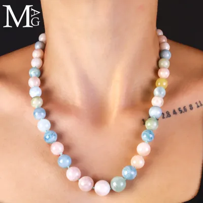 Collier Berilli: Acquamarina e Morganite