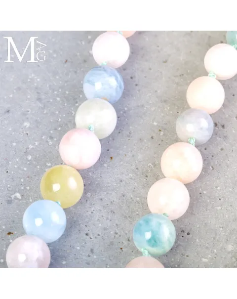 Collier Berilli: Acquamarina e Morganite