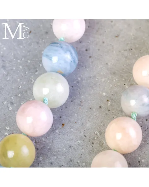 Collier Berilli: Acquamarina e Morganite