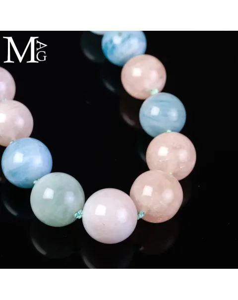 Collier Berilli: Acquamarina e Morganite