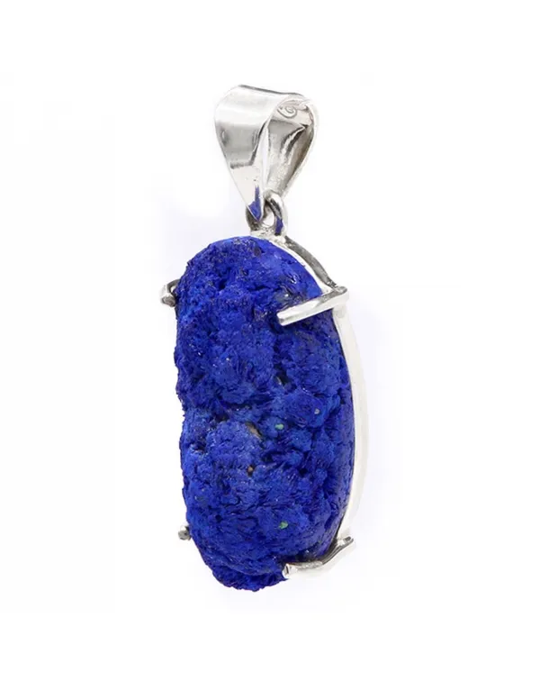 Anello con Geode di Azzurrite