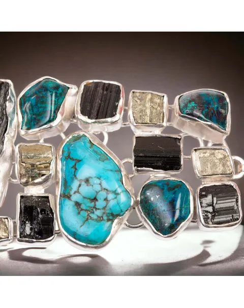 Elegante bracciale con Gemme