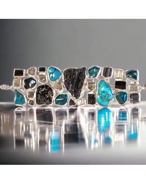 Elegante bracciale con Gemme