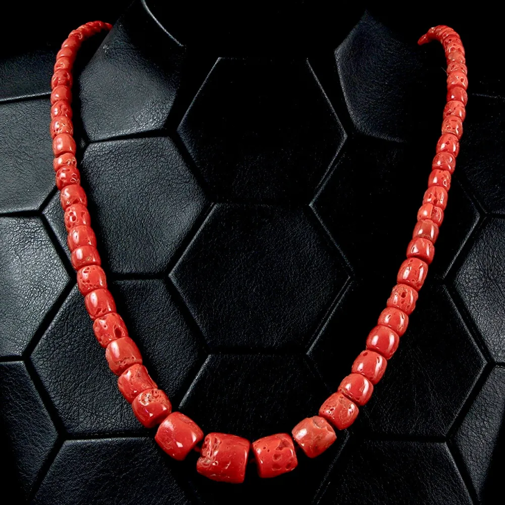 Collana in Corallo Rosso del Mediterraneo – Sardegna