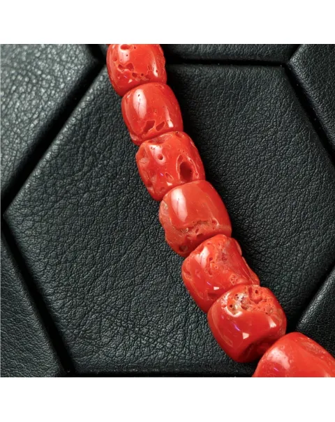 Collana in Corallo Rosso del Mediterraneo – Sardegna