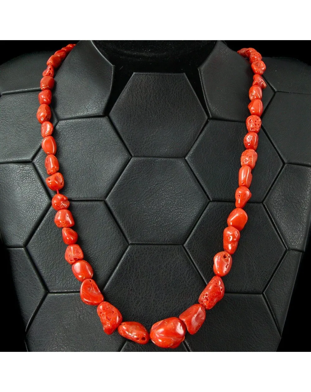 Collana in Corallo Rosso del Mediterraneo – Sardegna.