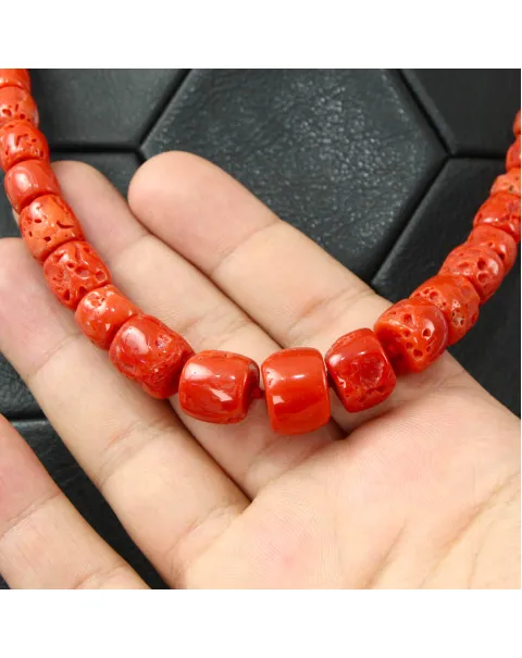 Collana in Corallo Rosso di Sardegna.