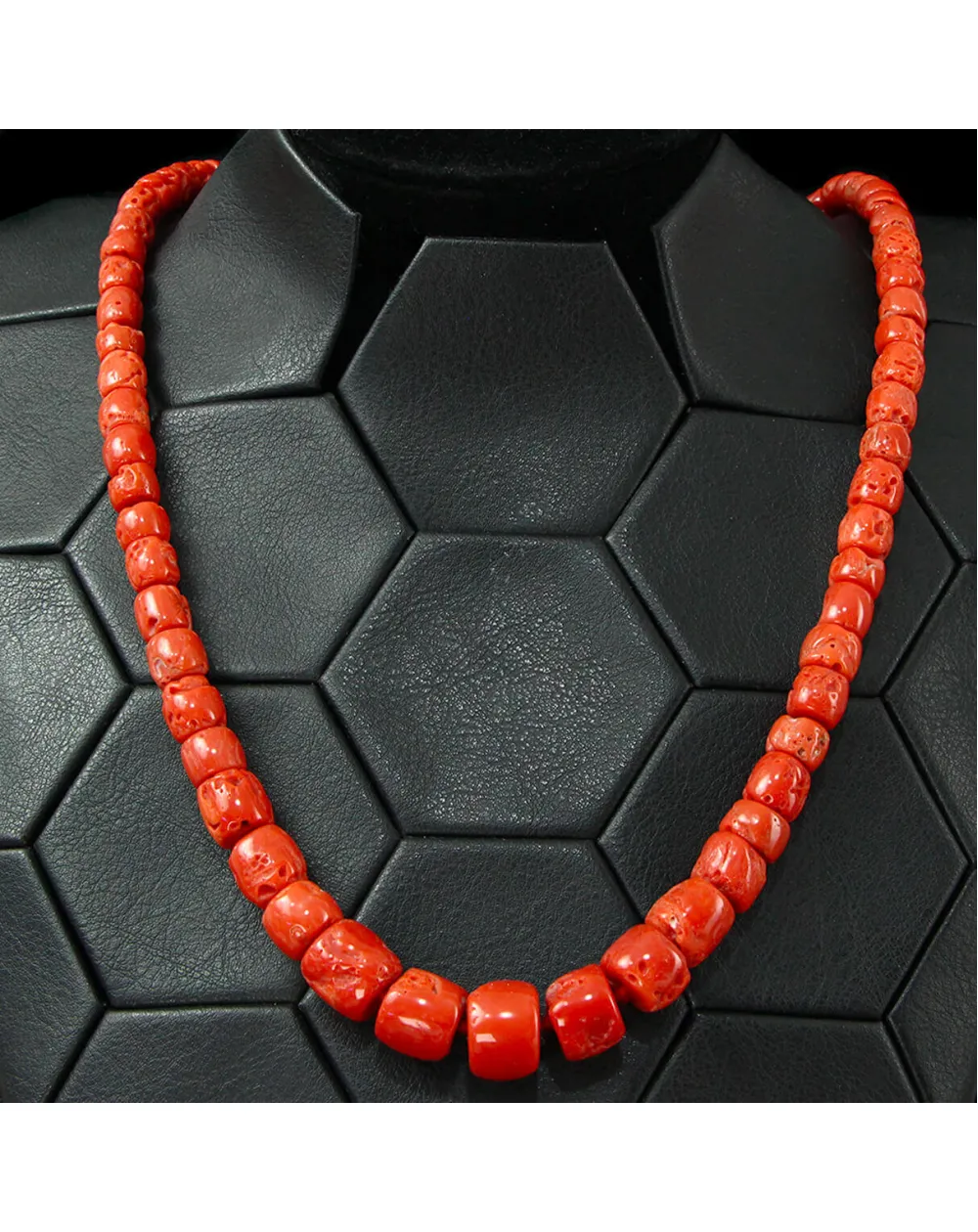 Collana in Corallo Rosso di Sardegna.