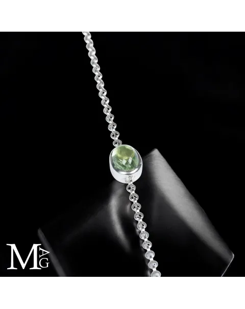 Collier Faraonico – Opale Etiope, Ametista Boliviana, Quarzo Lemuriano “Manifestation”, Tormalina e Amazzonite