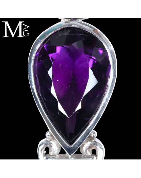 Collier Faraonico – Opale Etiope, Ametista Boliviana, Quarzo Lemuriano “Manifestation”, Tormalina e Amazzonite