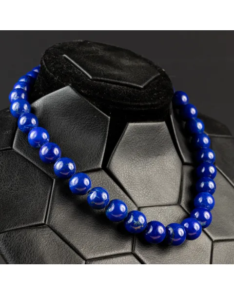 Collana in Lapislazzuli Royal Blue: Eleganza e Connessione Spirituale.
