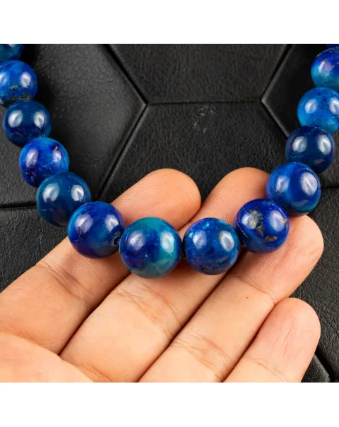 Collana in Lapislazzuli: Eleganza Blu e Connessione Spirituale.
