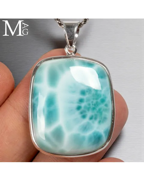 Ciondolo con Larimar – La Pietra dell’Atlantide