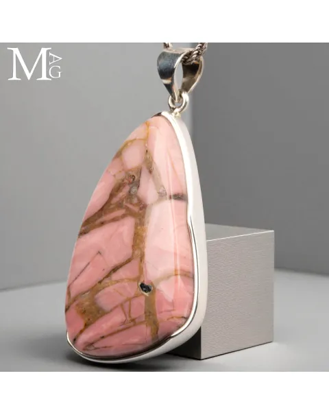 Ciondolo in Argento 925 con Mookaite Australiana
