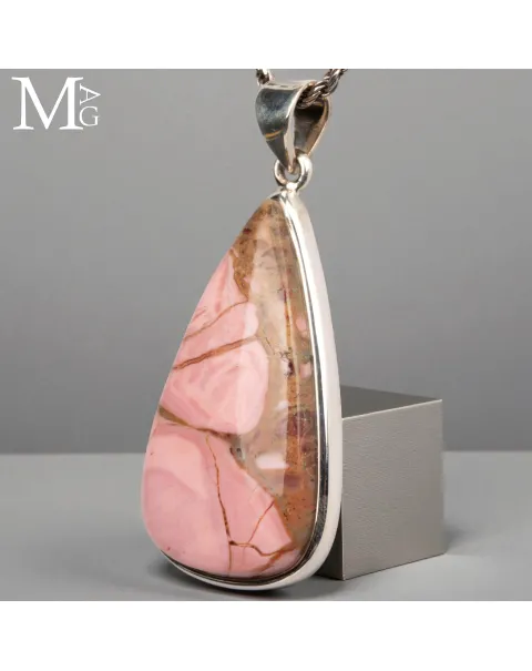 Ciondolo in Argento 925 con Mookaite Naturale – Australia