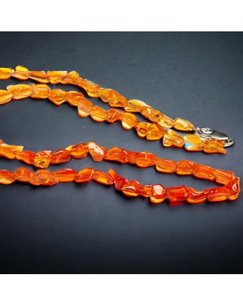 Collana in Opale di fuoco