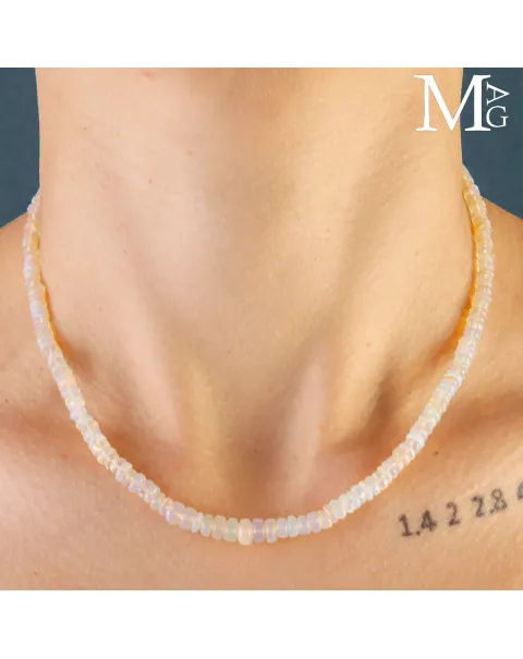 Collier in Opali Etiopi - Welo.