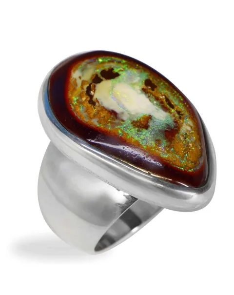 Anello Opale Boulder