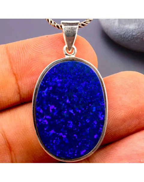 Anello Opale Boulder Australiano.