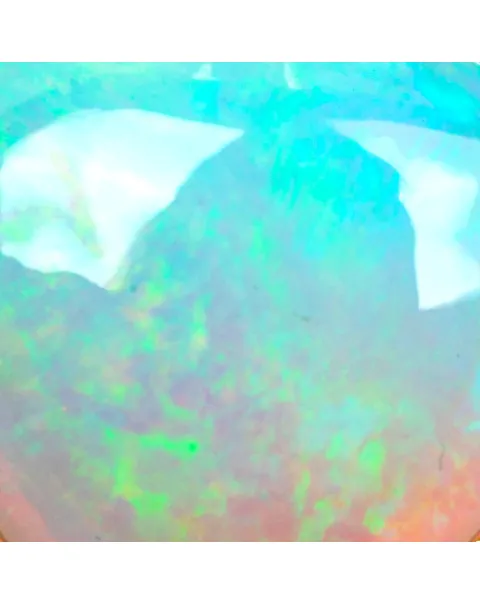 Ciondolo in argento con opale etiope cabochon