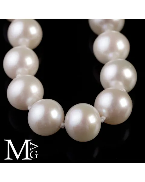 Collana con Perle d’Acqua Dolce – Purezza Classica in Bianco
