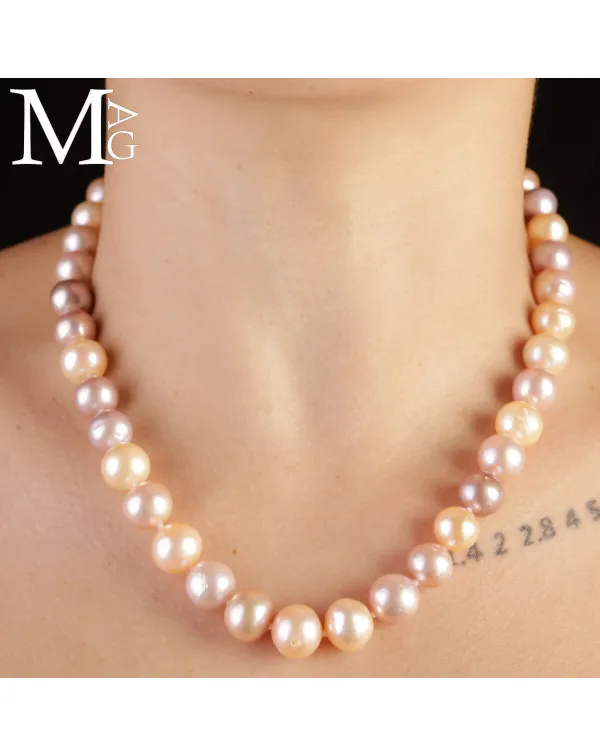Collana di perle d'acqua dolce multicolore – Qua...