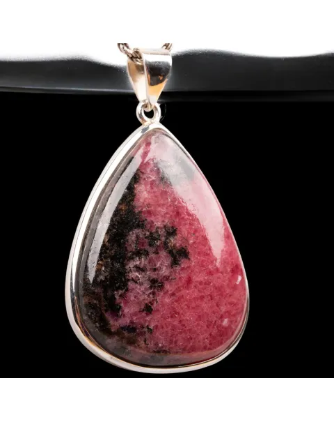 Ciondolo in Argento con Rhodonite Australiana.
