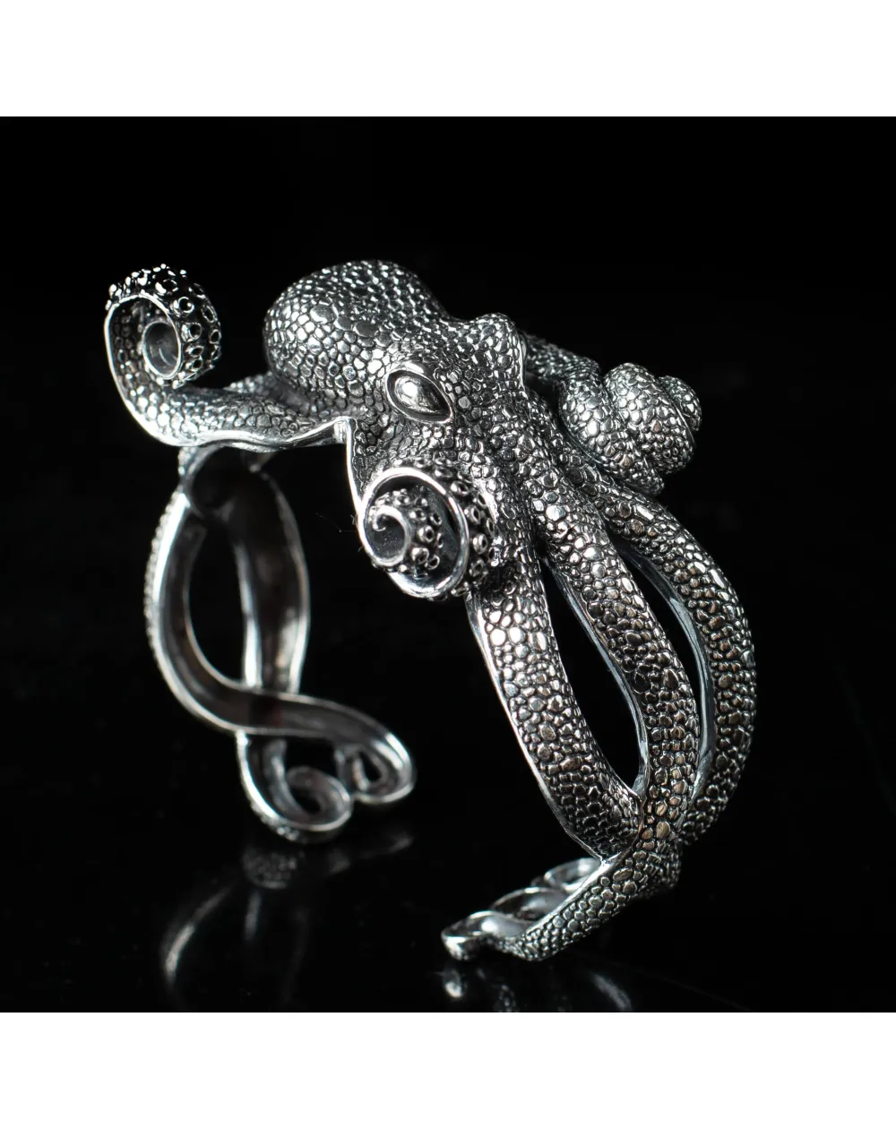 Bracciale A fascia - Polpo Realistico