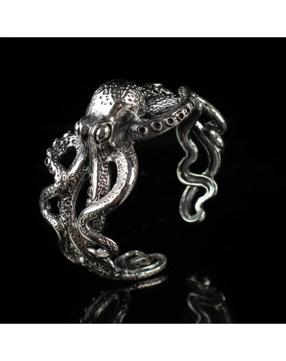 Bracciale A fascia - Polpo Realistico