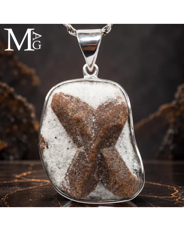 Staurolite Fairy Cross – Cristalli Geminati su Mic...