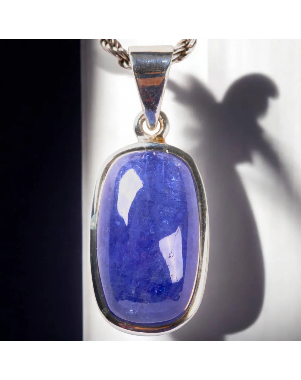 Ciondolo in Argento con Tanzanite.