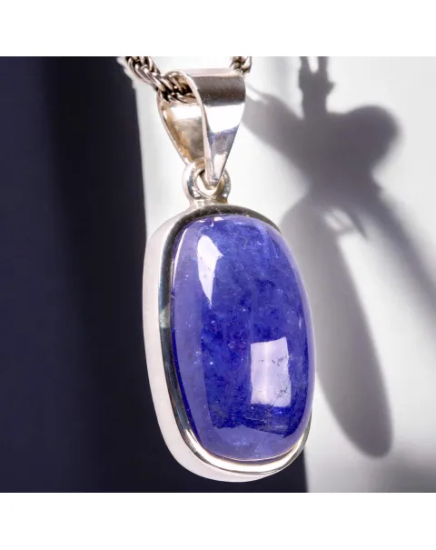 Ciondolo in Argento con Tanzanite.