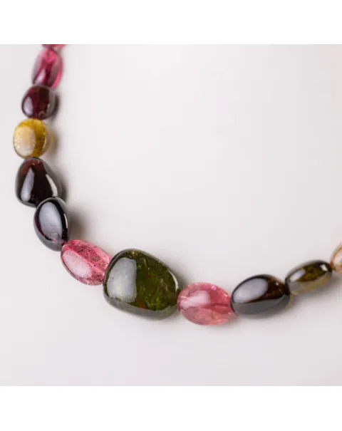 Collana in Tormalina Multicolore