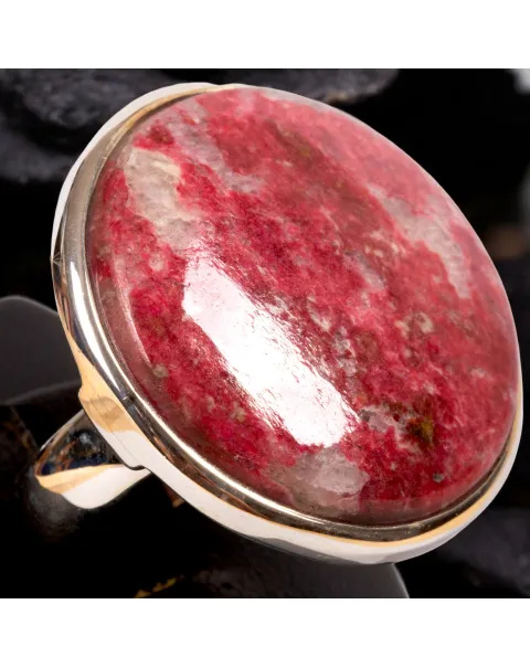 Anello in Argento con Tulite Norvegese.