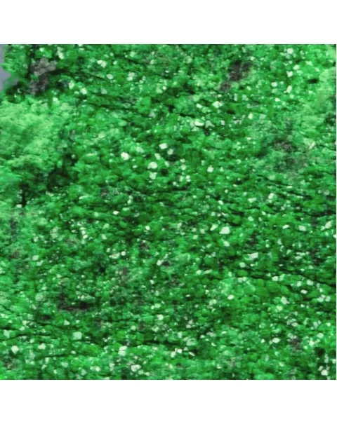 Ciondolo con Uvarovite naturale.